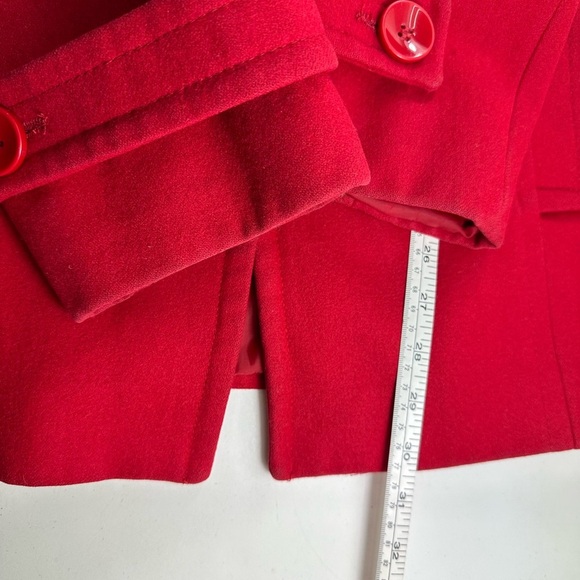 Centigrade Red Wool Blend Lined Jacket XL - Picture 4 of 6